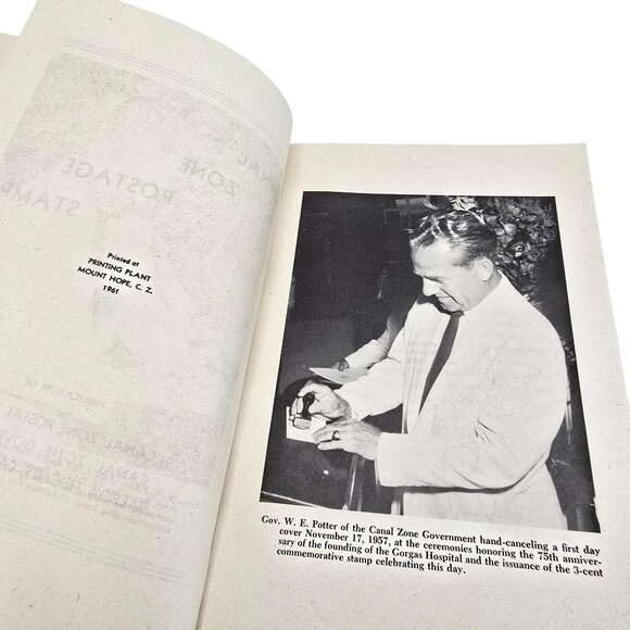 Vintage Canal Zone Postage Stamps Book from Canal Zone Postal Service LI633 - Picture 4 of 6